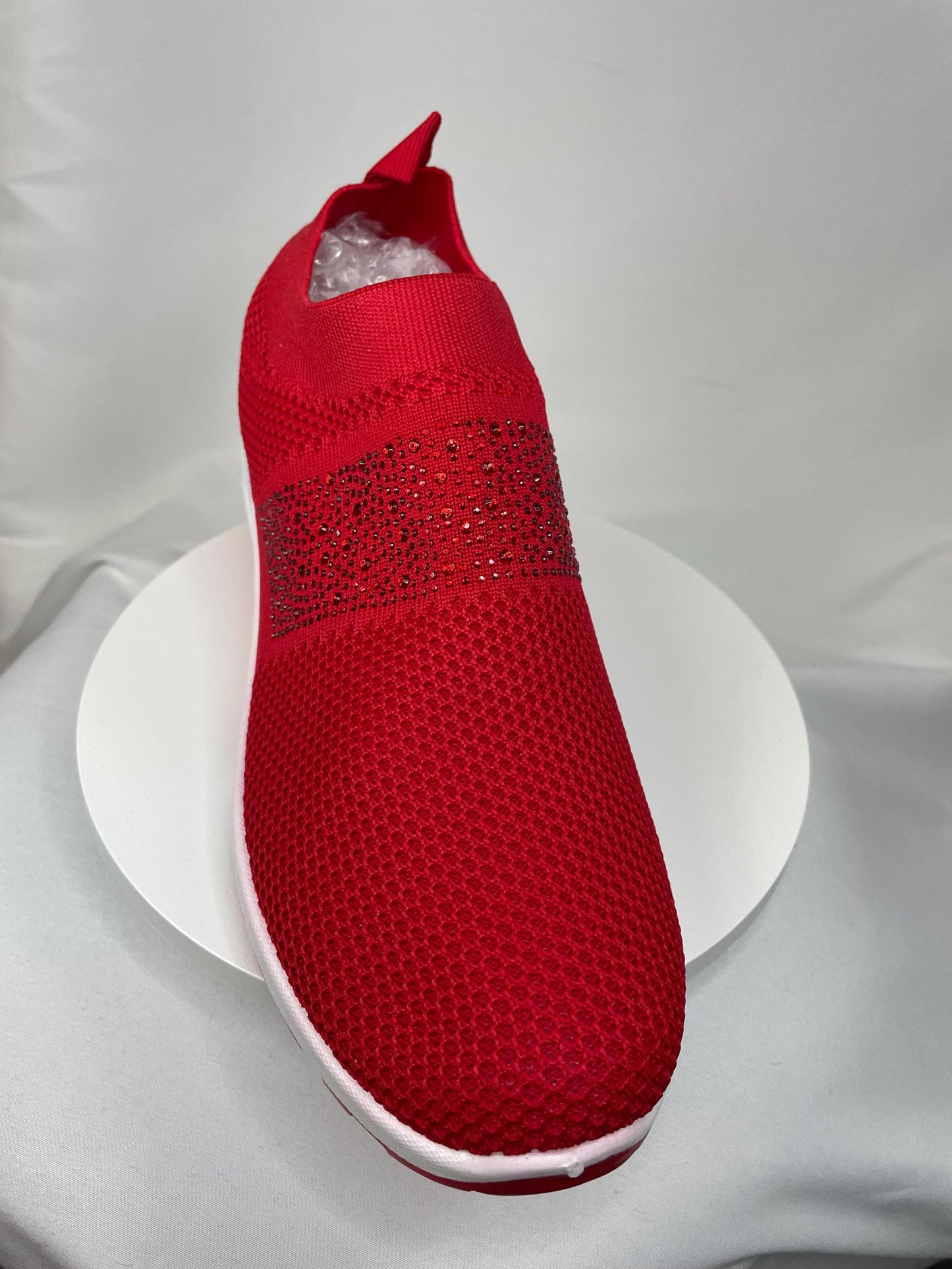 Red Slip-on Atalina Sneaker