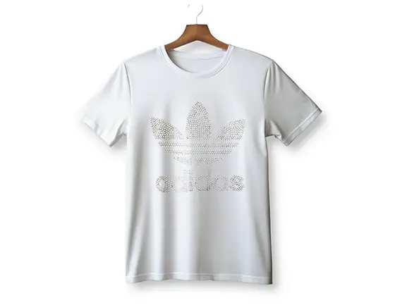 Adidas Rhinestone Gildan T-shirt