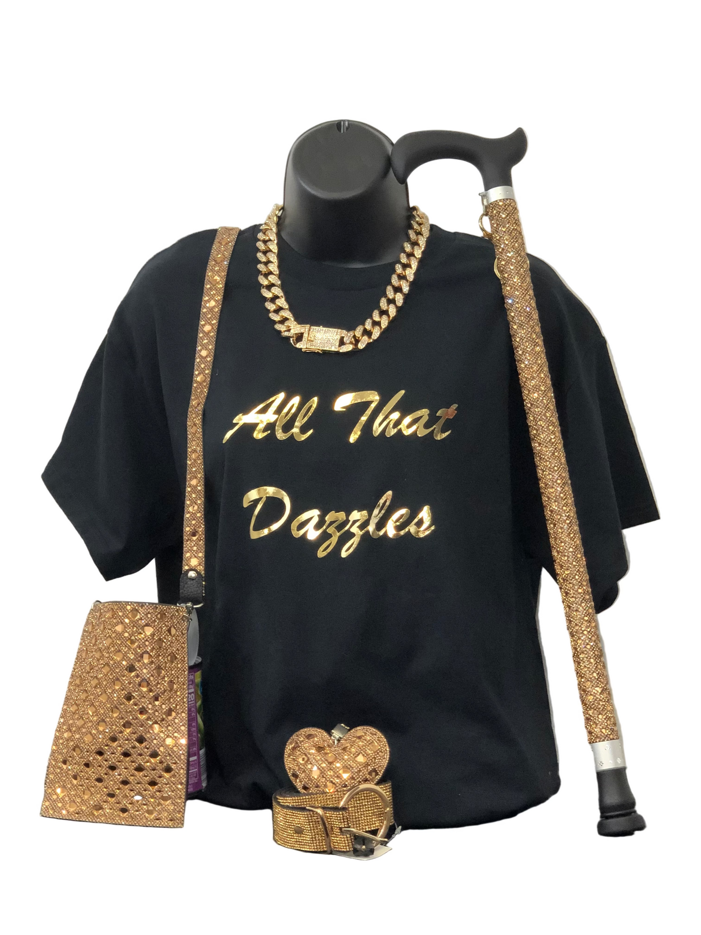 Rhinestone Tumbler With Metal Straw