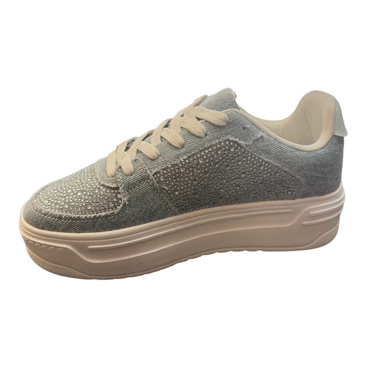 Marsel Rhinestone Lace Up Sneaker
