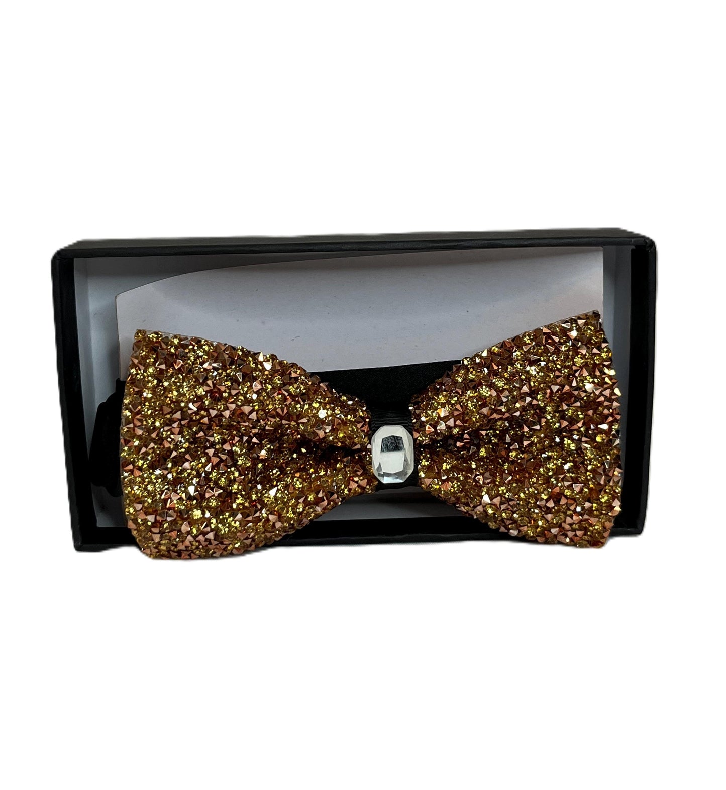 Luxury Rhinestone Bow Ties – Multiple Colors | Men's Formal Accessory | Wedding, Prom, Gala, Special Events