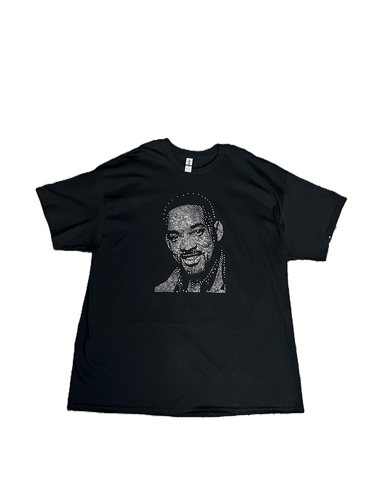 Celebrity Shirts - Celebrity Rhinestone T-Shirt - Will Smith Shirt