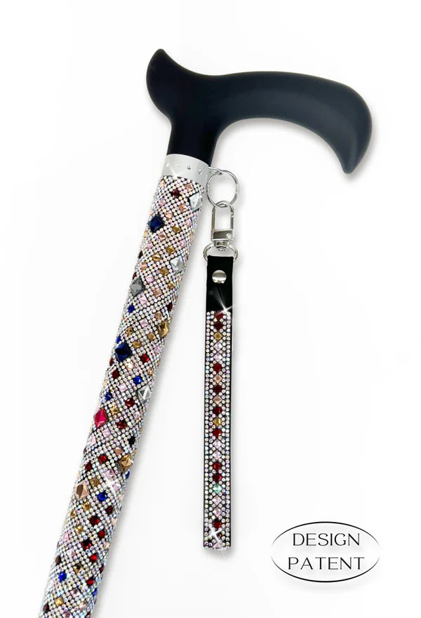 Rhinestone Walking Cane