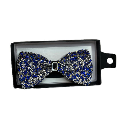 Luxury Rhinestone Bow Ties – Multiple Colors | Men's Formal Accessory | Wedding, Prom, Gala, Special Events