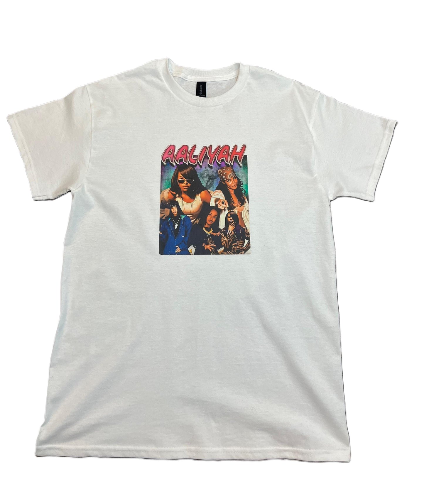 Aaliyah Vinyl T Shirt