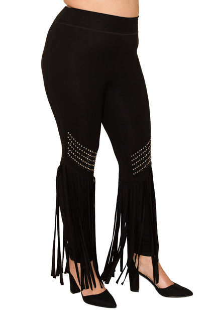 Stone Fringe Leggings