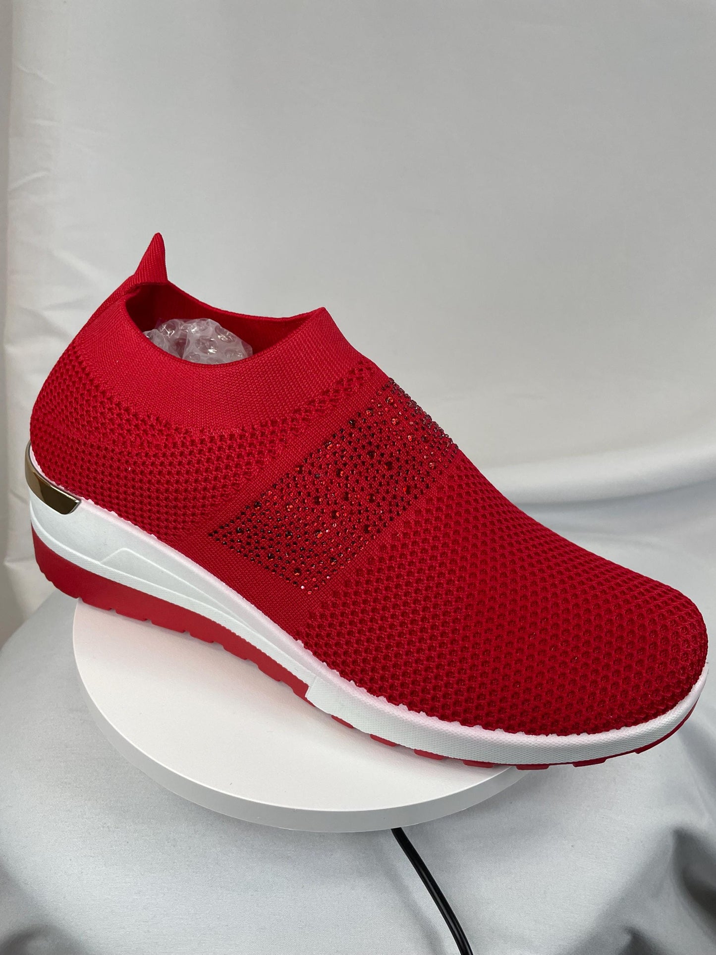 Red Slip-on Atalina Sneaker