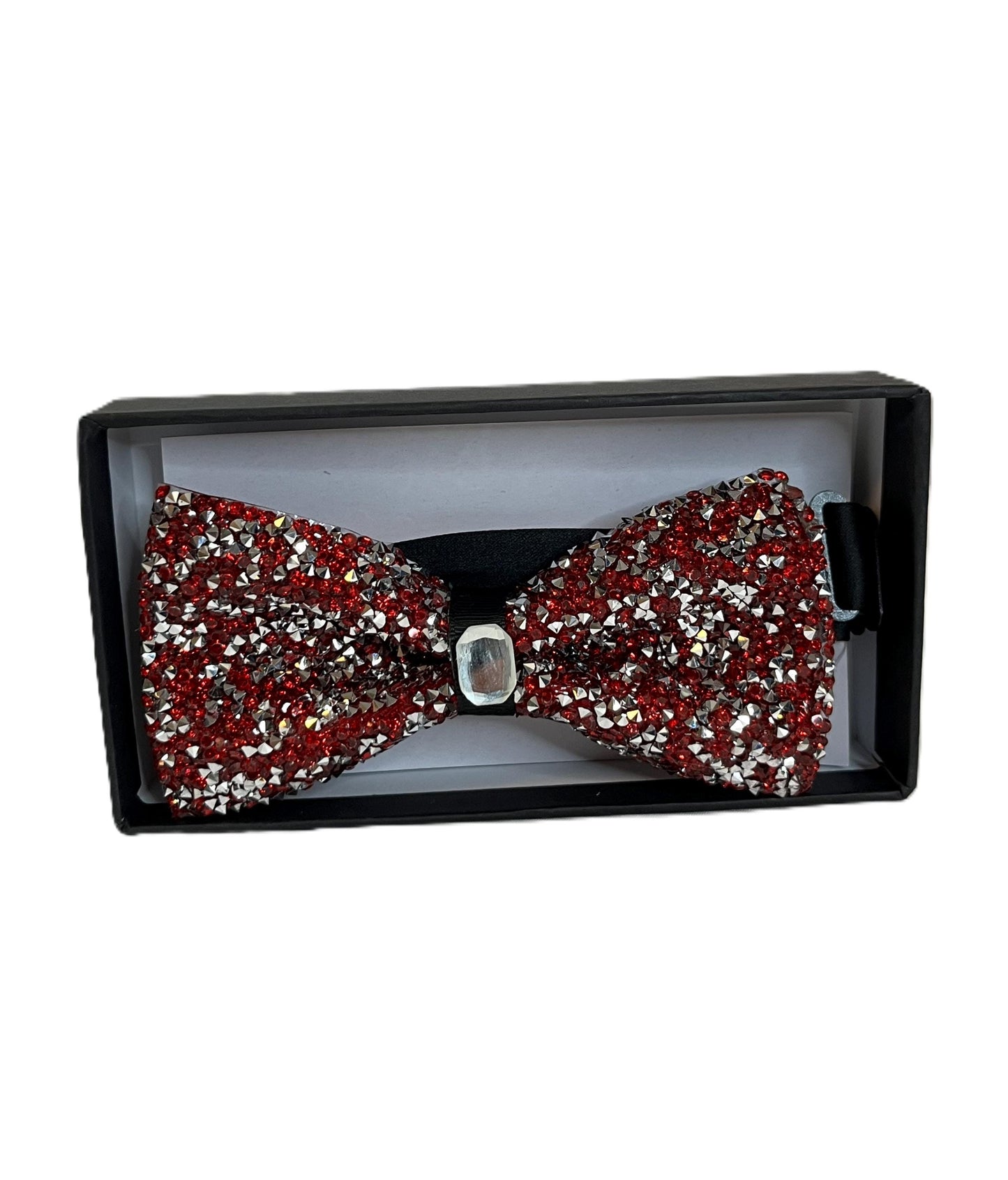 Luxury Rhinestone Bow Ties – Multiple Colors | Men's Formal Accessory | Wedding, Prom, Gala, Special Events