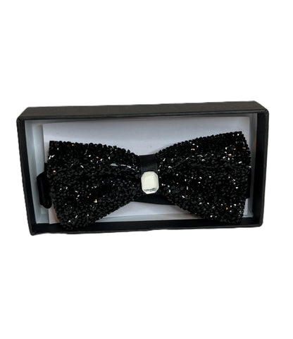 Luxury Rhinestone Bow Ties – Multiple Colors | Men's Formal Accessory | Wedding, Prom, Gala, Special Events