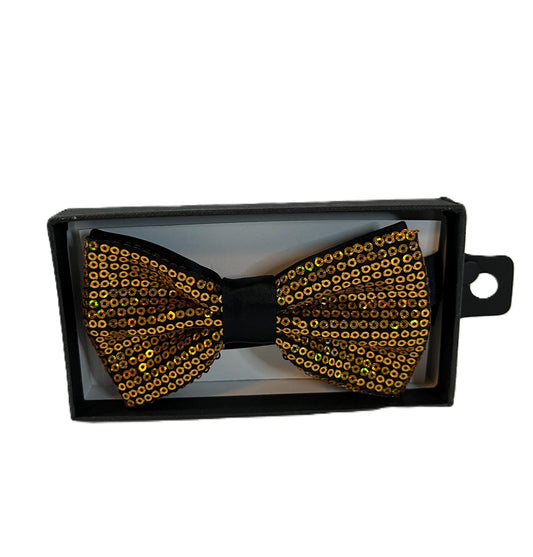 Men's Sequin Bow Tie – Sparkly Formal Party Tuxedo Accessory – Men's Bow Tie - Rhinestone Bow Tie