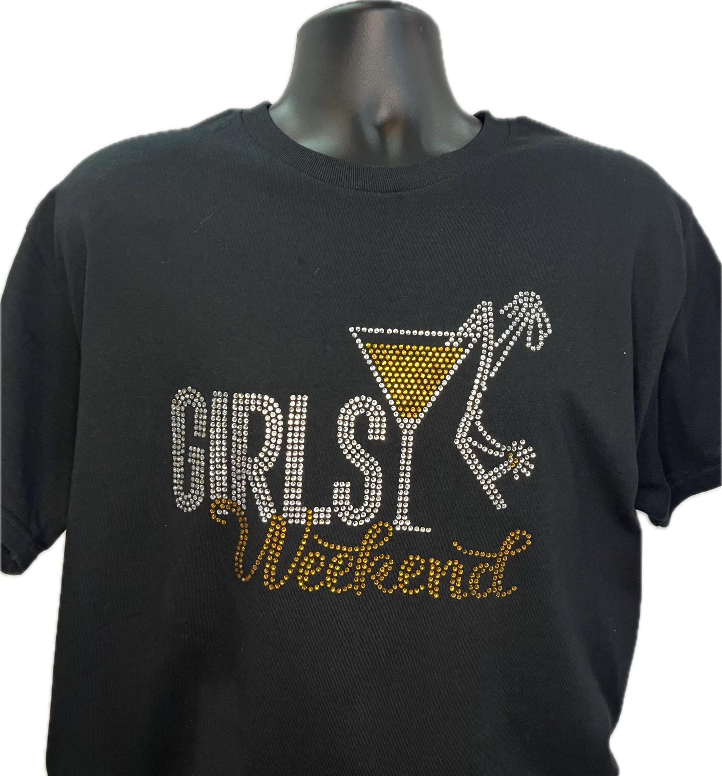 Girls Weekend - Girls Trip Womens Rhinestone Shirt