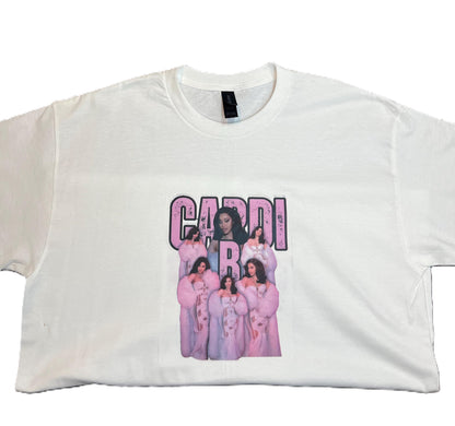 Cardi B Vinyl T Shirt