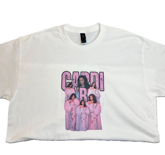 Cardi B Vinyl T Shirt
