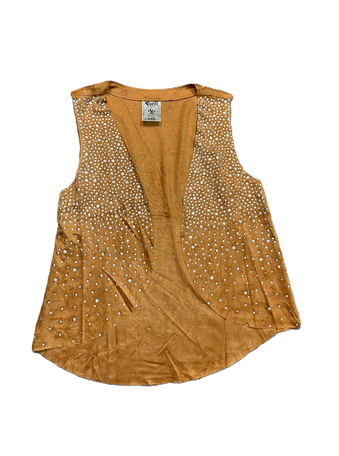Cowboy Western Rodeo Rhinestone Embellished Vests