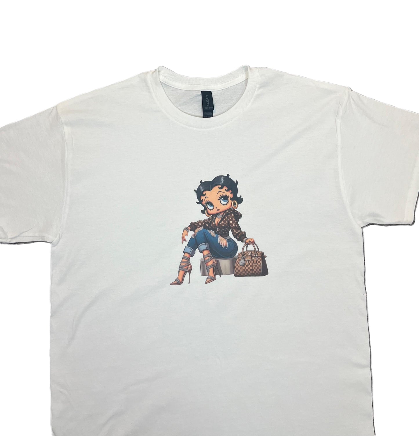 Betty Boop LV Vinyl T Shirt