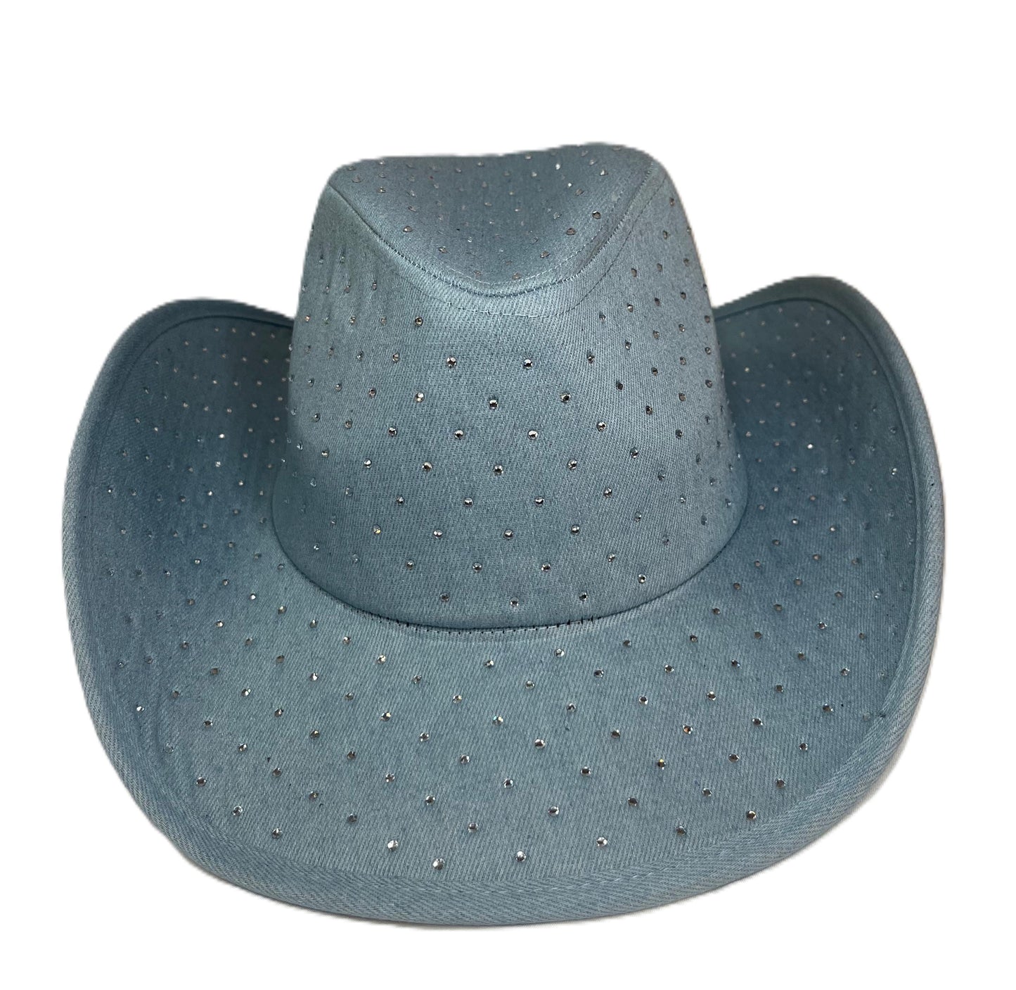 Rhinestone Embellished Cowboy Hat – Western Style Cowboy Hat for Women & Men, Sparkly Rodeo Hat, Country Concert Hat, Glam Cowgirl Hat