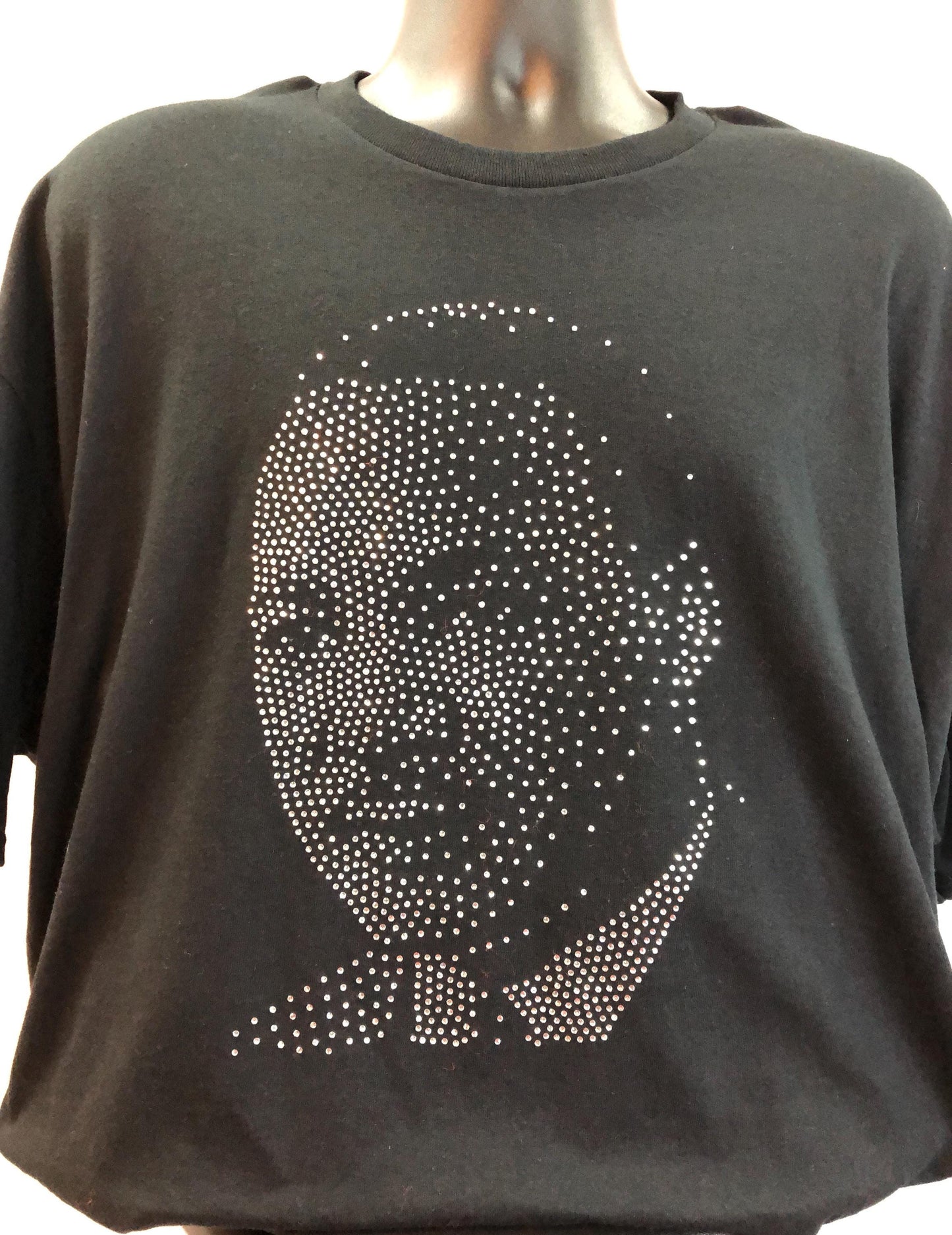 Celebrity Shirts - Celebrity Rhinestone T-Shirt - MLK Jr.