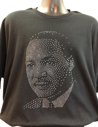Celebrity Shirts - Celebrity Rhinestone T-Shirt - MLK Jr.