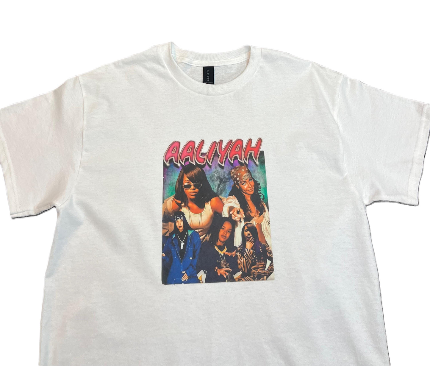 Aaliyah Vinyl T Shirt