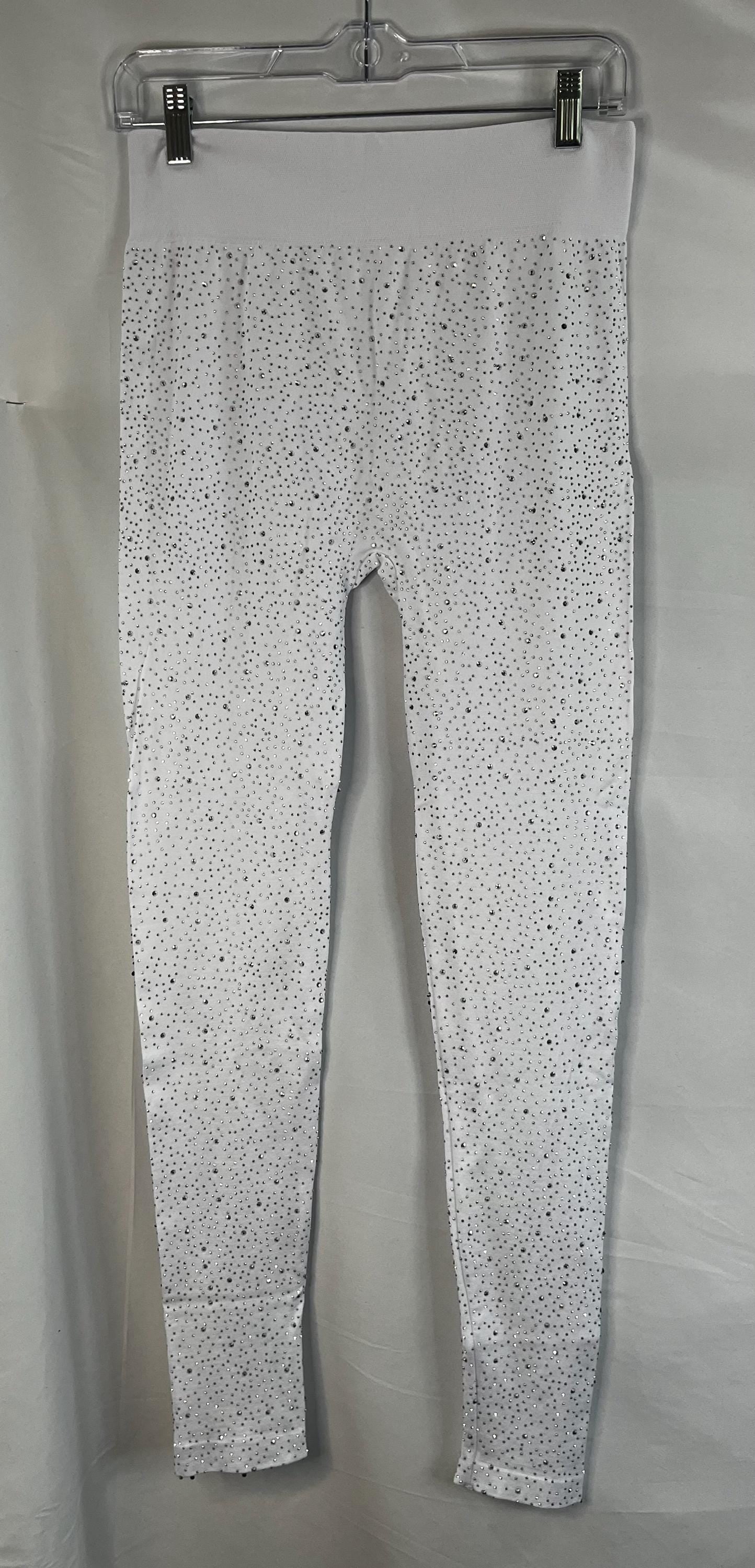 Leggings - Rhinestone Designed Leggings