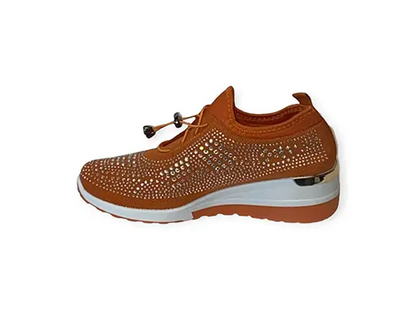 Atalina Sneaker - Rhinestone Sneakers