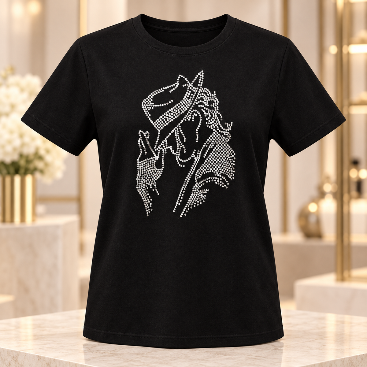 Celebrity Shirts - Celebrity Rhinestone T-Shirt - Michael Jackson Shirt