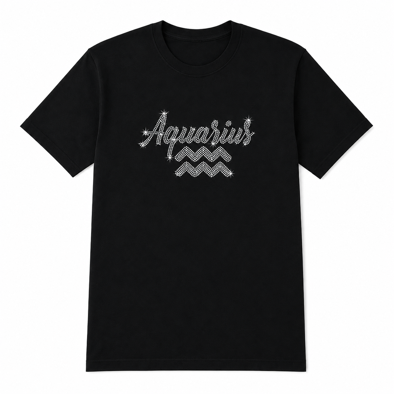 Rhinestone Zodiac T-Shirt | Bling Astrology Graphic Tee
