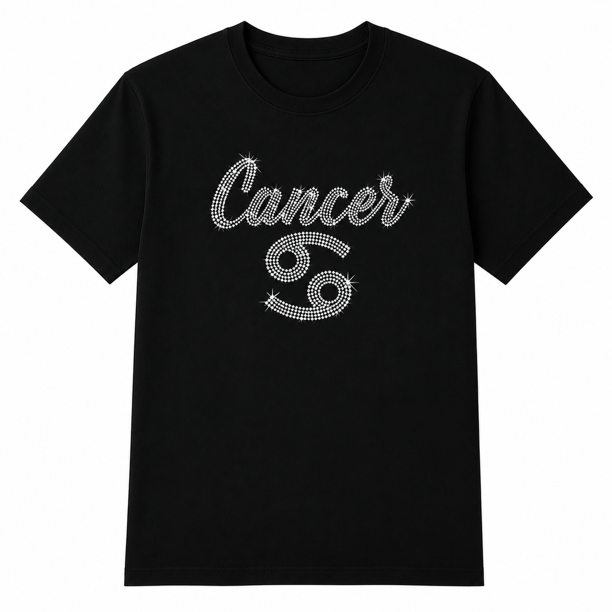 Rhinestone Zodiac T-Shirt | Bling Astrology Graphic Tee