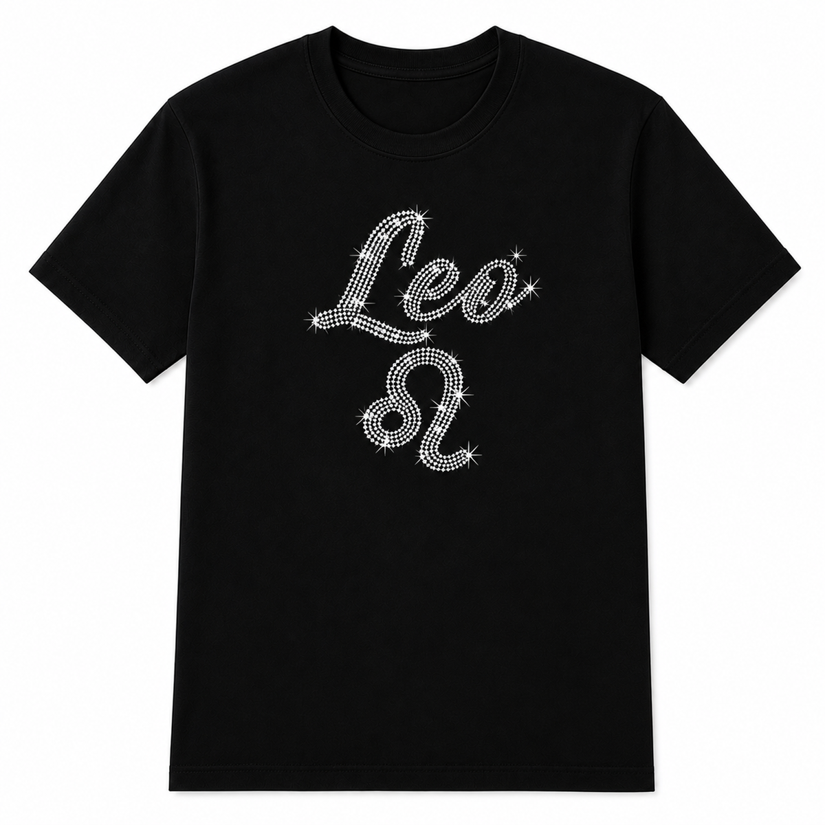 Rhinestone Zodiac T-Shirt | Bling Astrology Graphic Tee