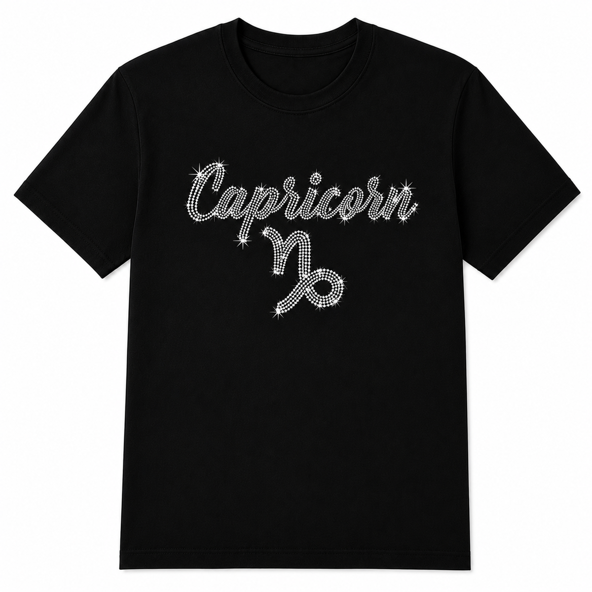 Rhinestone Zodiac T-Shirt | Bling Astrology Graphic Tee