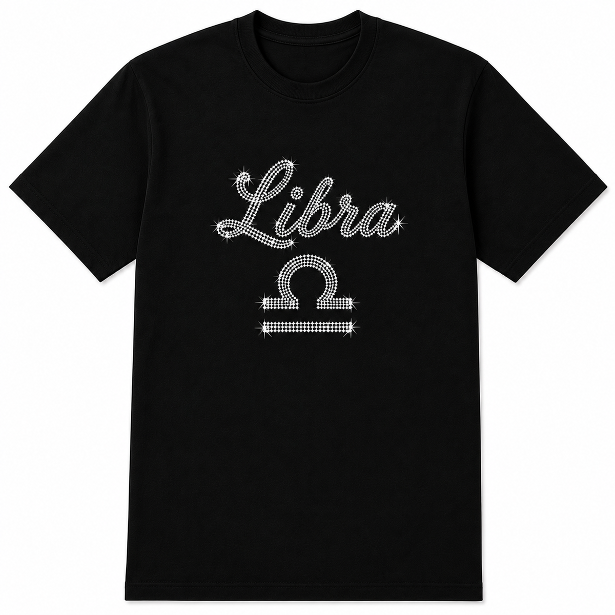 Rhinestone Zodiac T-Shirt | Bling Astrology Graphic Tee