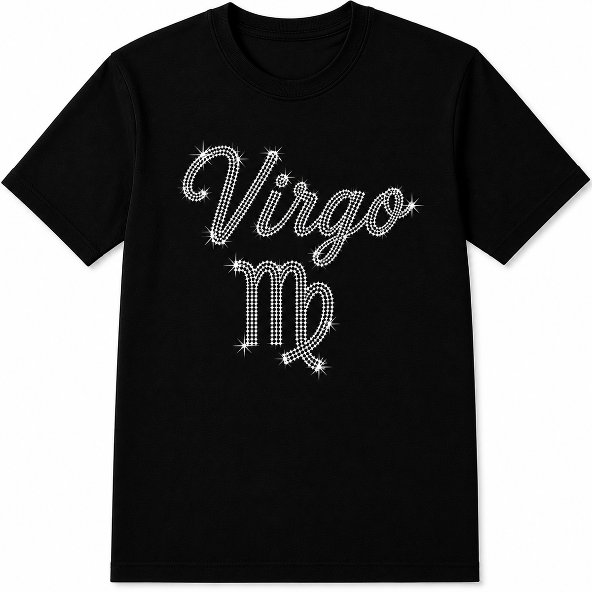 Rhinestone Zodiac T-Shirt | Bling Astrology Graphic Tee