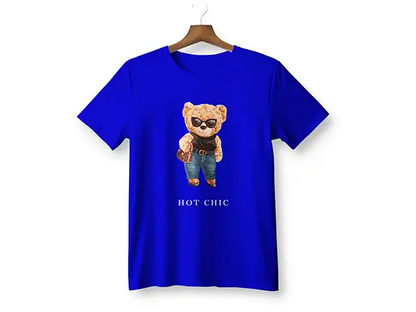 Hot Chic Bear Gildan T-Shirt
