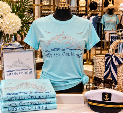 Let’s Go Cruising Bling Tee