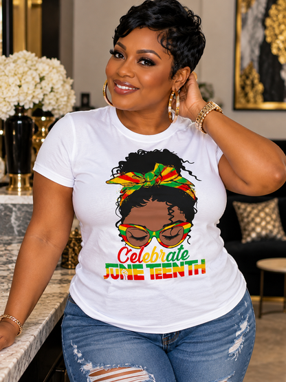 Celebrate Juneteenth Graphic T-Shirt