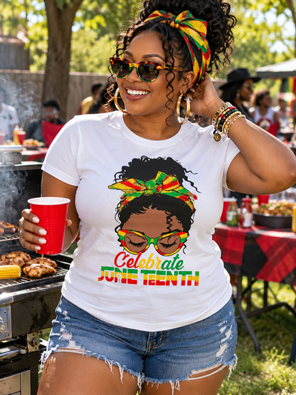 Celebrate Juneteenth Graphic T-Shirt
