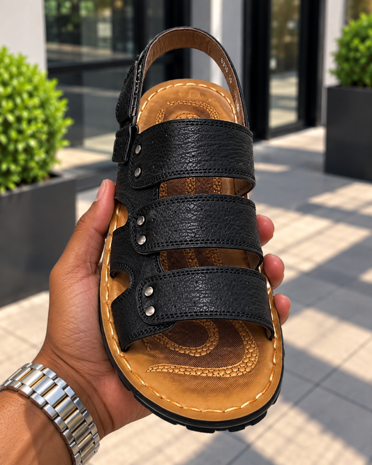 Genuine Leather Sandals For Men