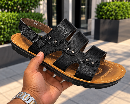 Genuine Leather Sandals For Men