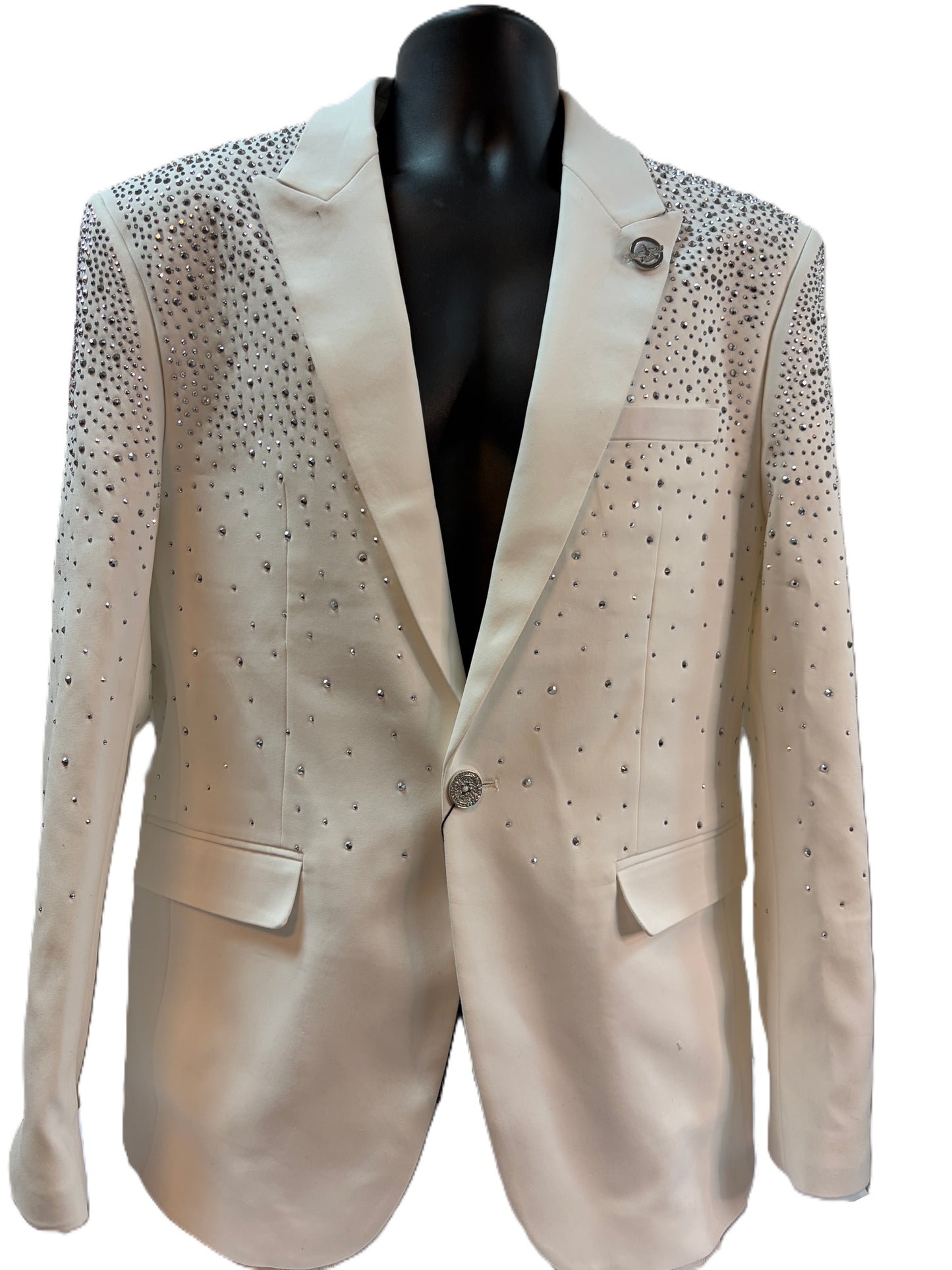 Barabas Crystal Studded Blazer