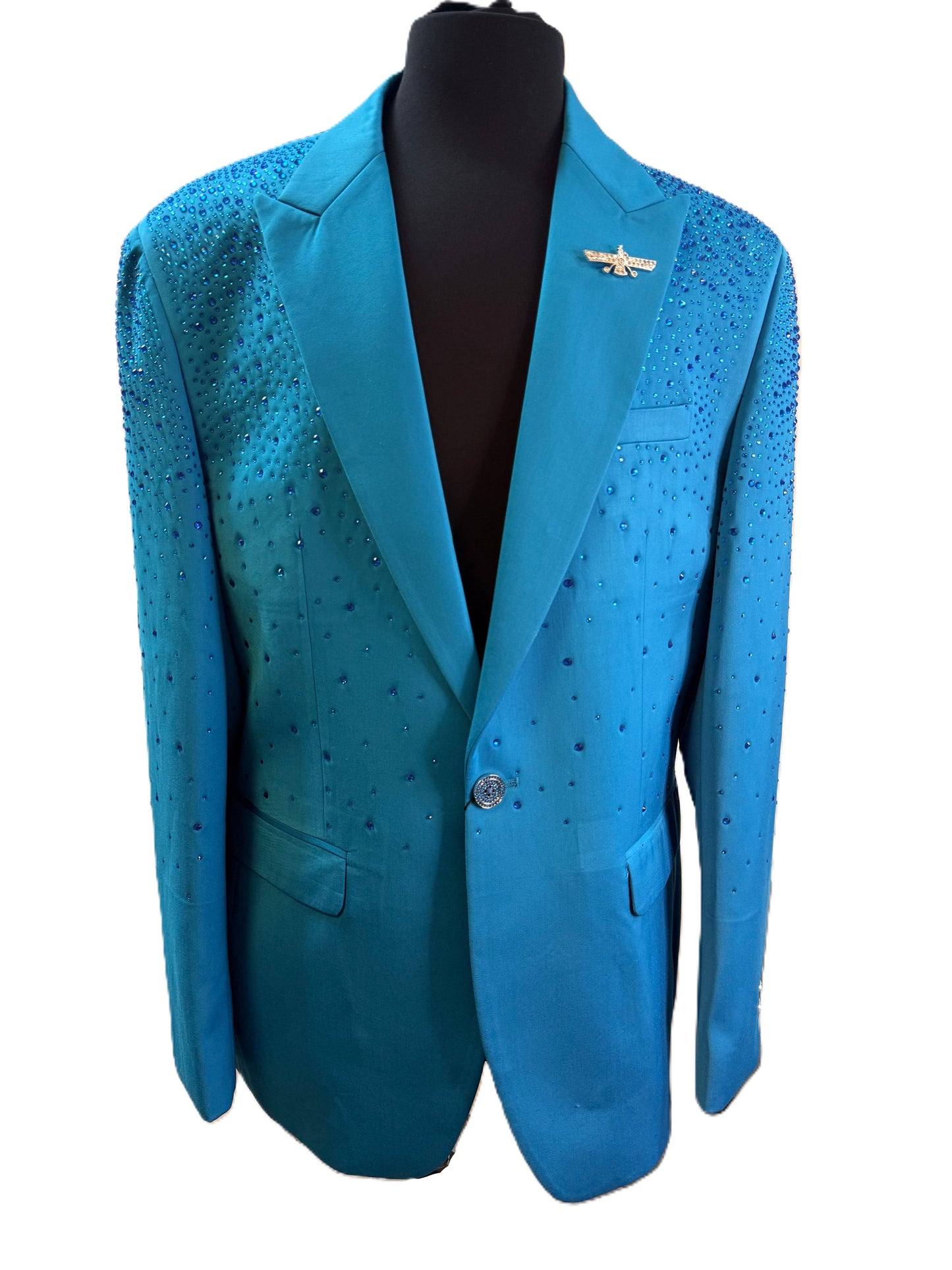 Barabas Crystal Studded Blazer