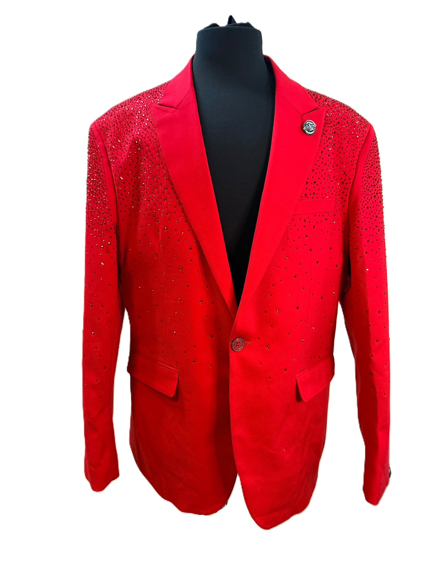 Barabas Crystal Studded Blazer