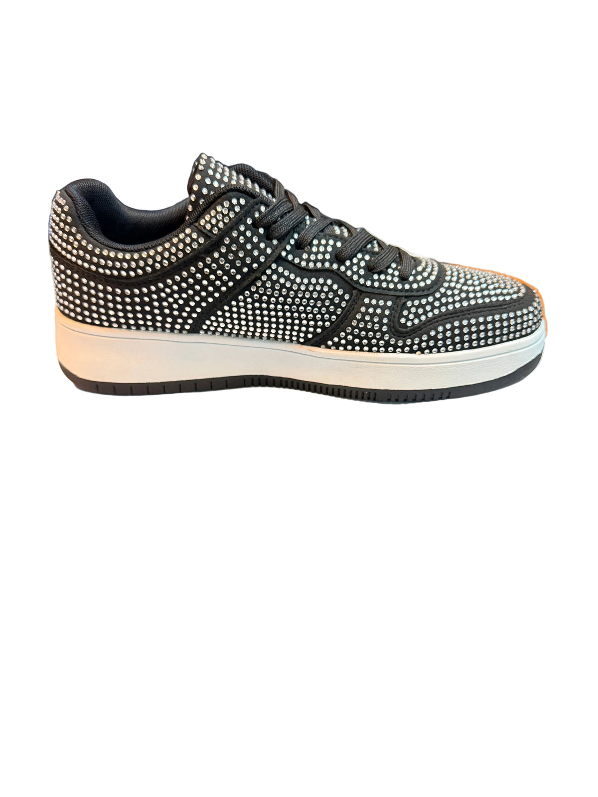 Liliana Rhinestone Embellished Low Sneakers