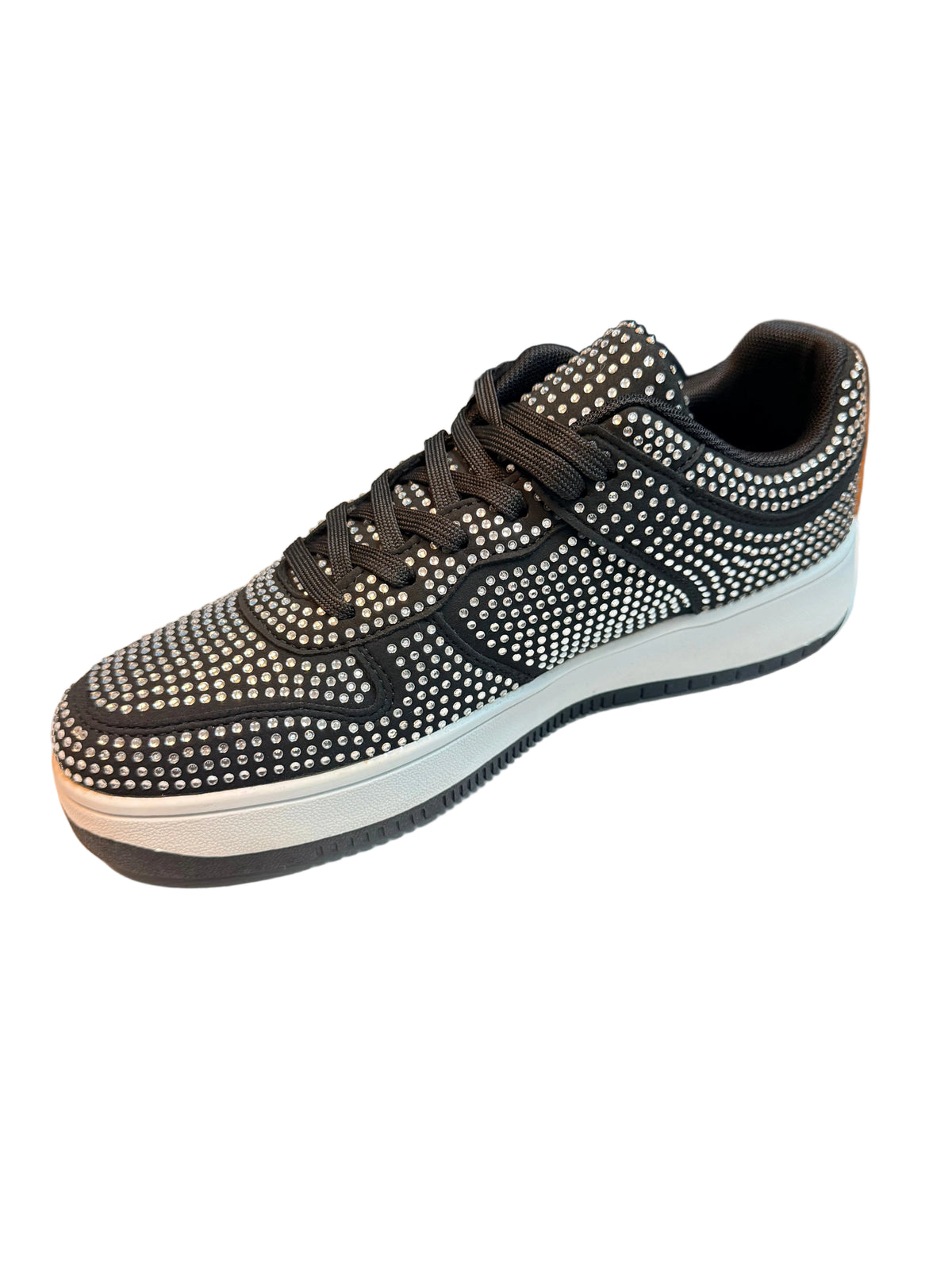 Liliana Rhinestone Embellished Low Sneakers