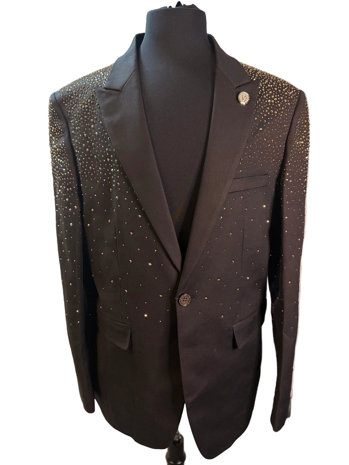 Barabas Crystal Studded Blazer