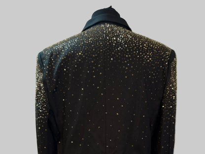 Barabas Crystal Studded Blazer