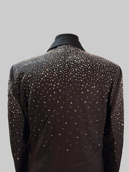 Barabas Crystal Studded Blazer