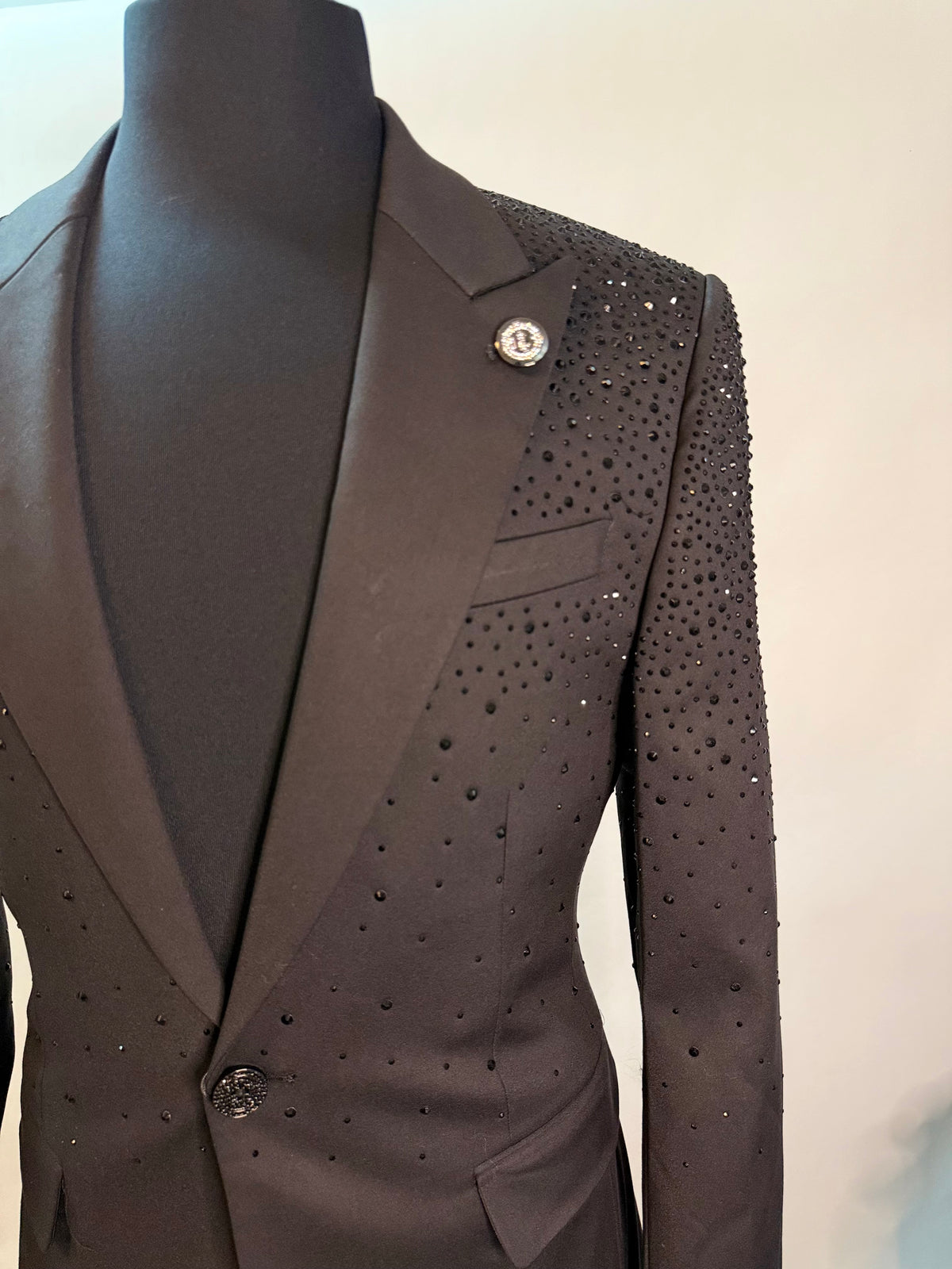 Barabas Crystal Studded Blazer