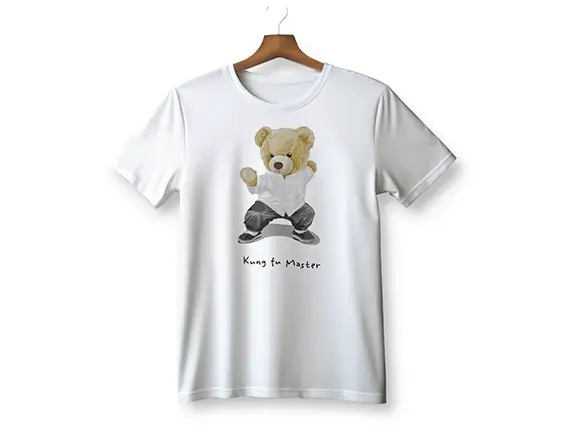 Kung Fu Master Bear Gildan T-Shirt