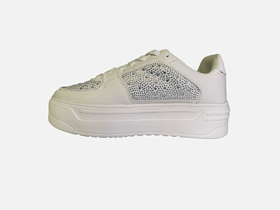 Marsel Rhinestone Lace Up Sneaker