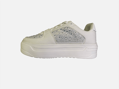 Marsel Rhinestone Lace Up Sneaker